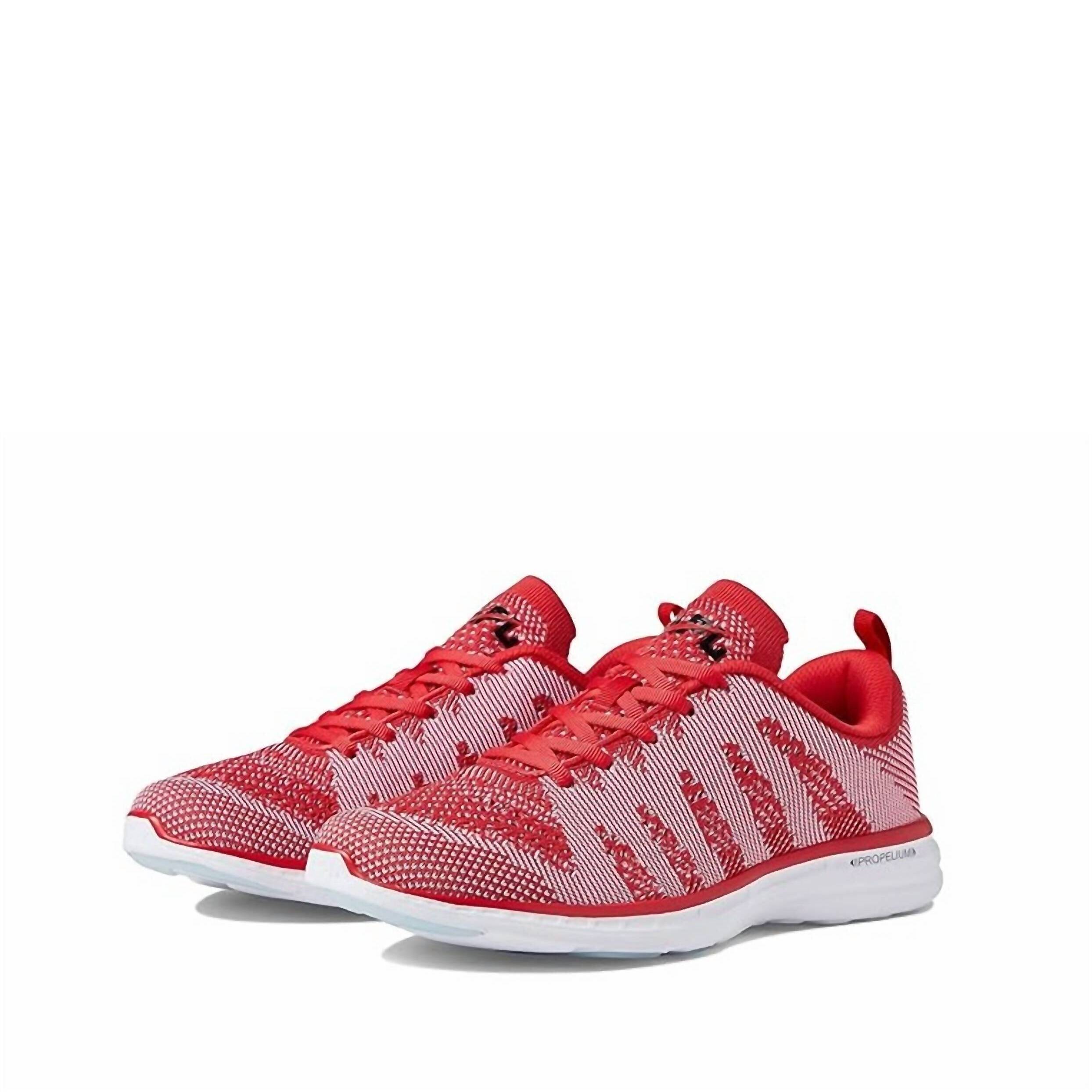 New Apl Women's Techloom Pro Shoe In Red/White/Black